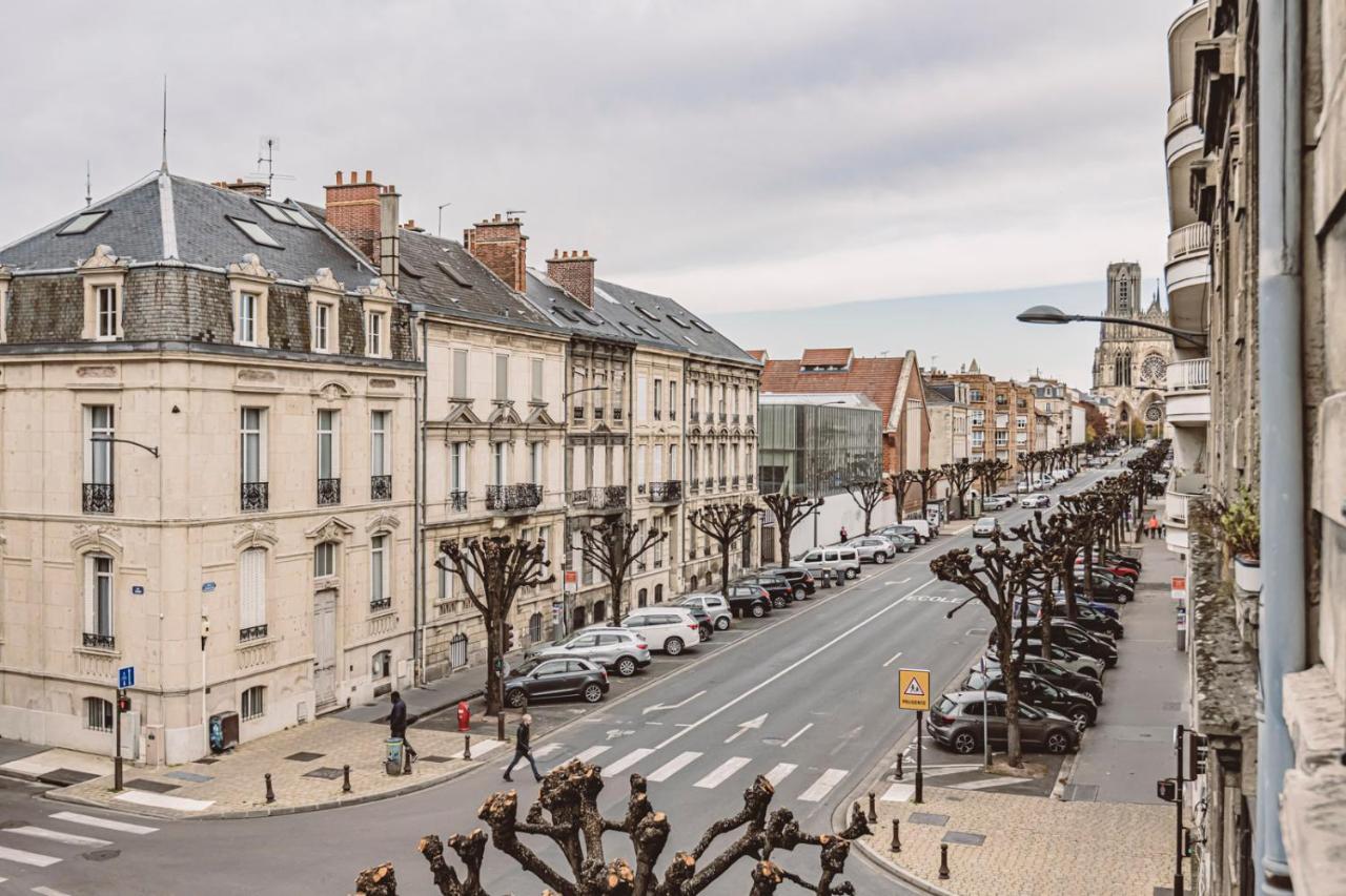 Apartament Le Mediterraneen, Face A La Cathedrale - 2D Reims Zewnętrze zdjęcie